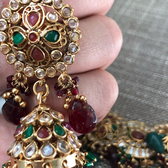 Indian/Pakistani necklace set - Picture 7 of 11